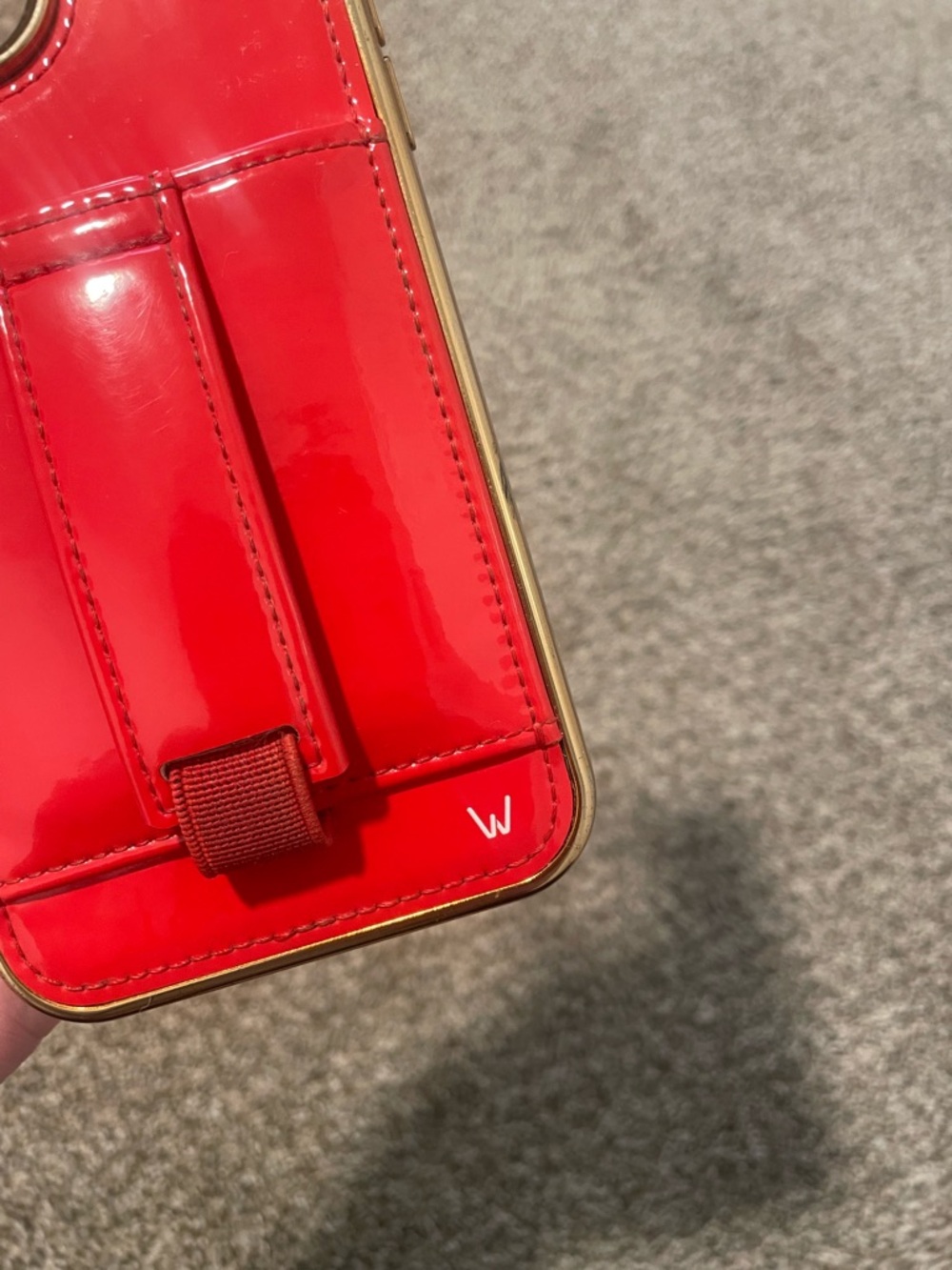 iPhone 13 Pro Max Walli Cherry Red Glossy Phone Case - Picture 3 of 5